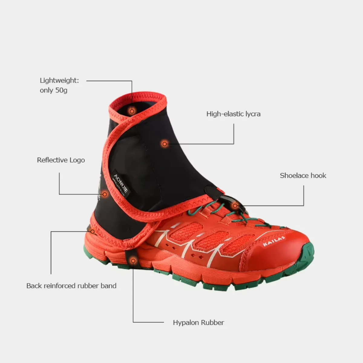 Aonijie Polainas Trail Running E941