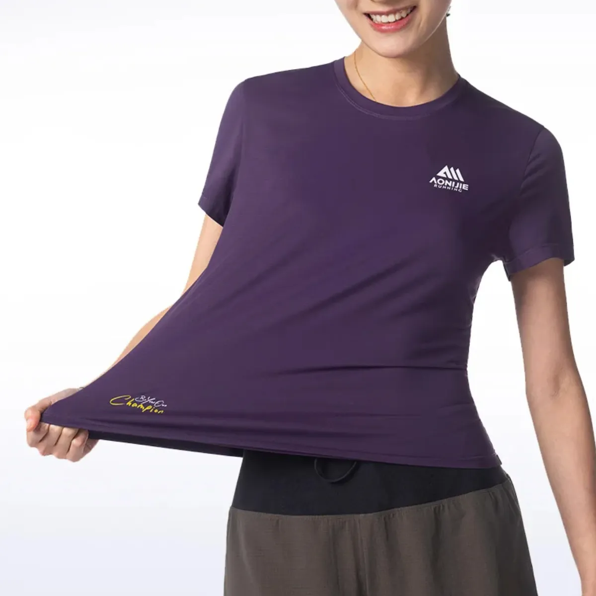 Aonijie Remera Running Mujer FW6231