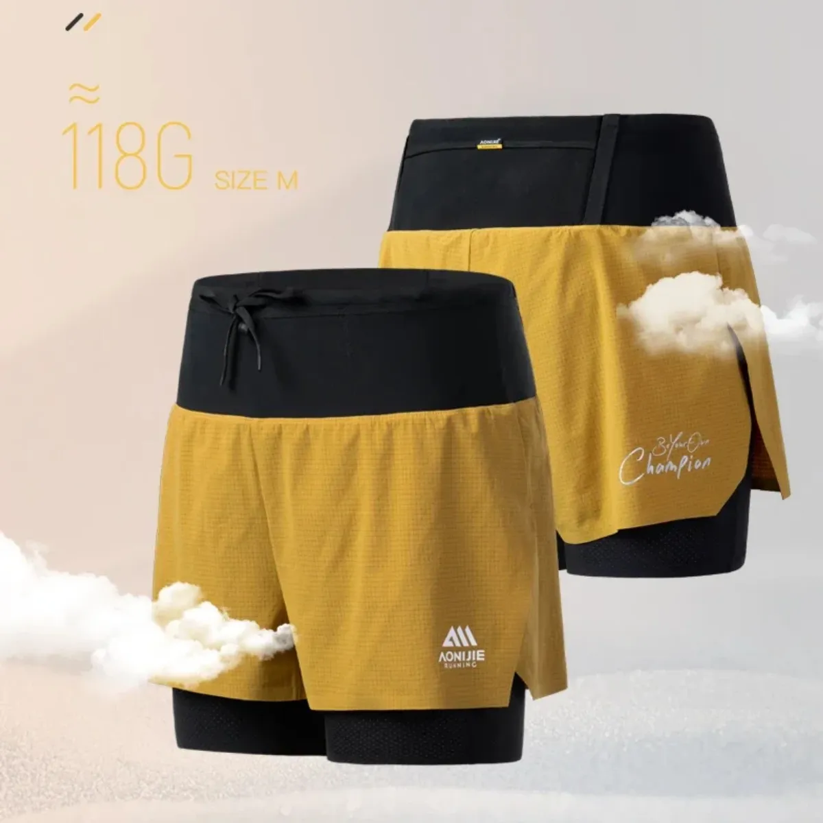 Aonijie Short Running 2 en 1 Mujer FW6226