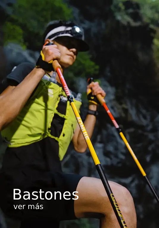 Bastones para trail running y trekking